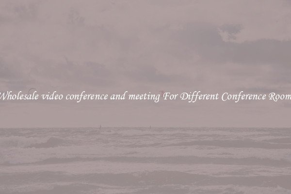 Wholesale video conference and meeting For Different Conference Rooms
