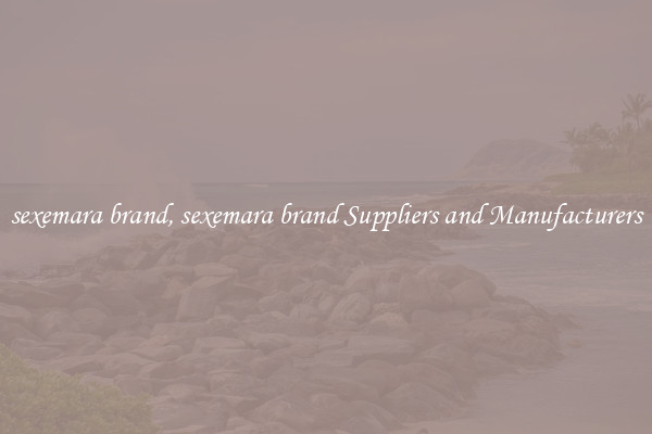 sexemara brand, sexemara brand Suppliers and Manufacturers
