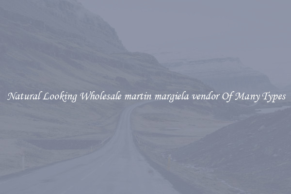 Natural Looking Wholesale martin margiela vendor Of Many Types