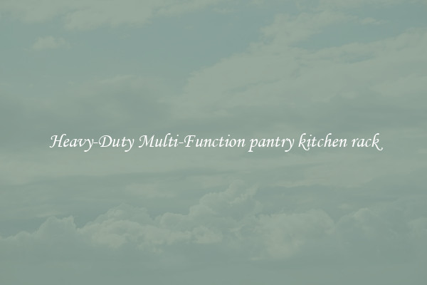 Heavy-Duty Multi-Function pantry kitchen rack