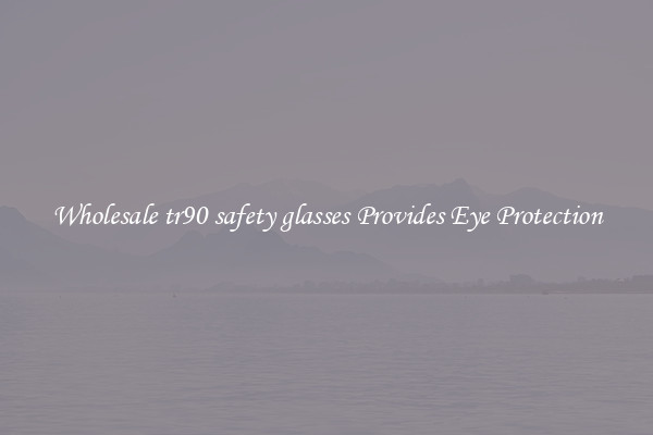 Wholesale tr90 safety glasses Provides Eye Protection